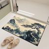 Absorbent Non-slip Mat Silicone Floor Mat Bathroom Door Door Floor Mat Bathroom Absorbent Mat Kitchen Floor Mat Carpet