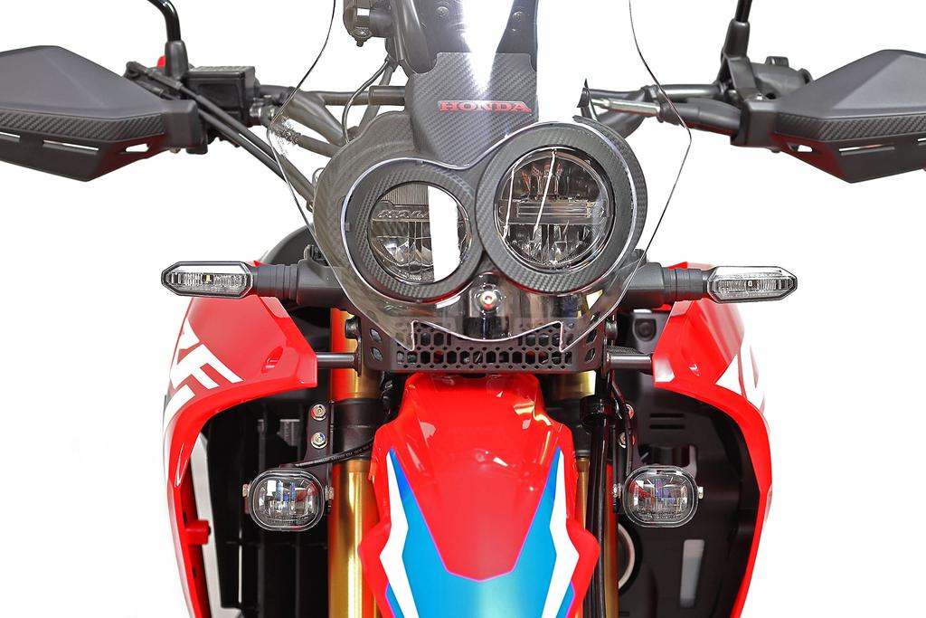 Kijima Motorcycle Parts Fog Lamp Kit LED Auxiliary Light Waterproof IP67 18W White CRF250L/RALLY('20-) (2 Lights) 5000-6200K 205-6159