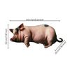Cartoon Pig Stuffed Animal Cuddly Soft Toy Huggable for Imaginative Play