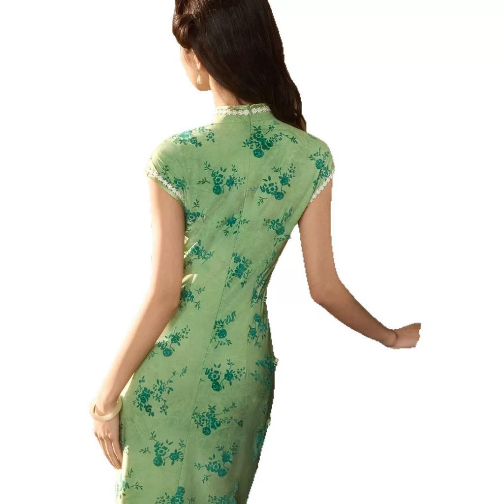New Chinese-style improved cheongsam dress, young girls can wear it every day, temperament, slim, elegant, advanced and thin