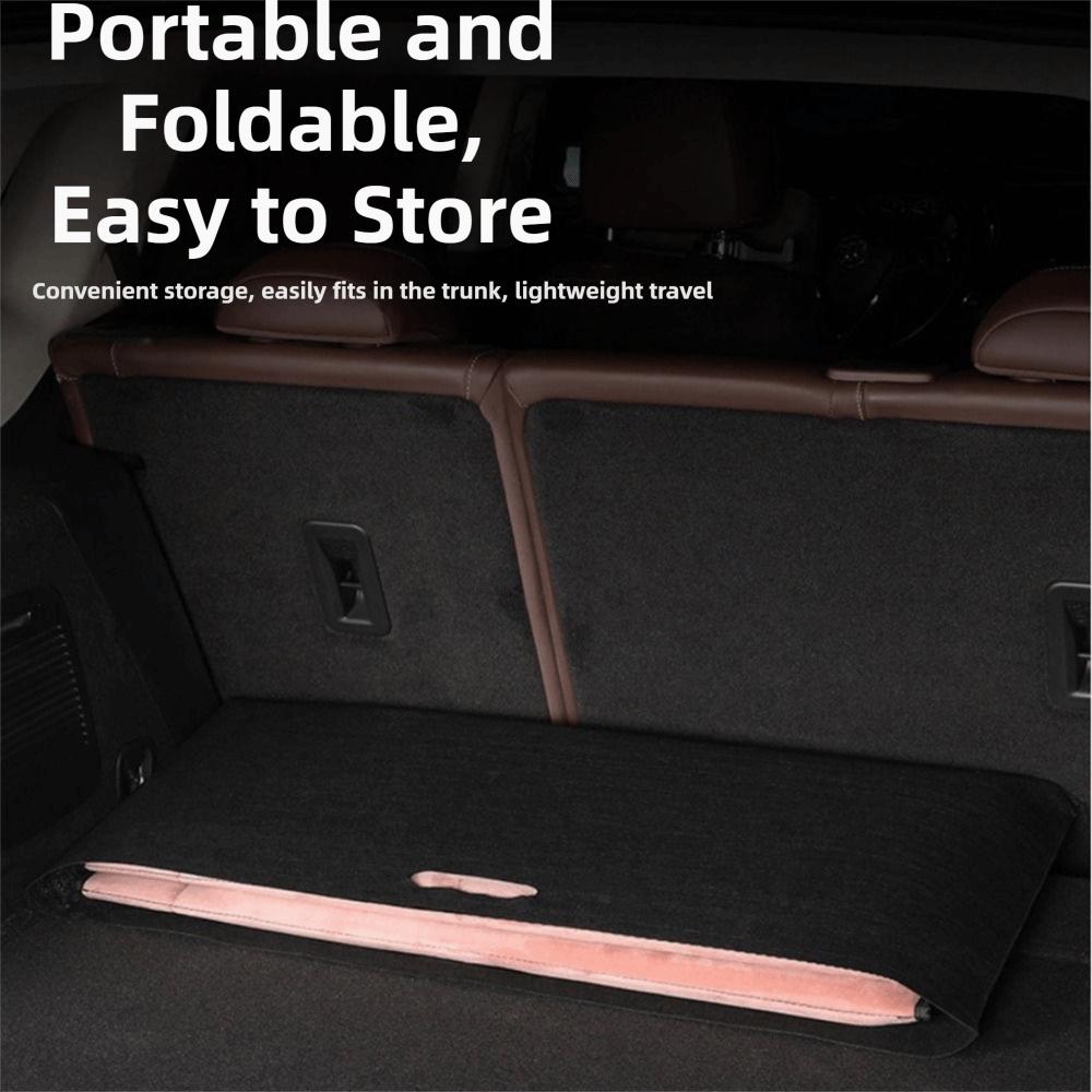 Comfortable Sleeping Back Seat Extender Foldable Design Rear Sleeping Mattress  Car Travel