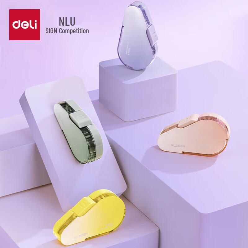 Deli NuSai Retractable Correction Tape