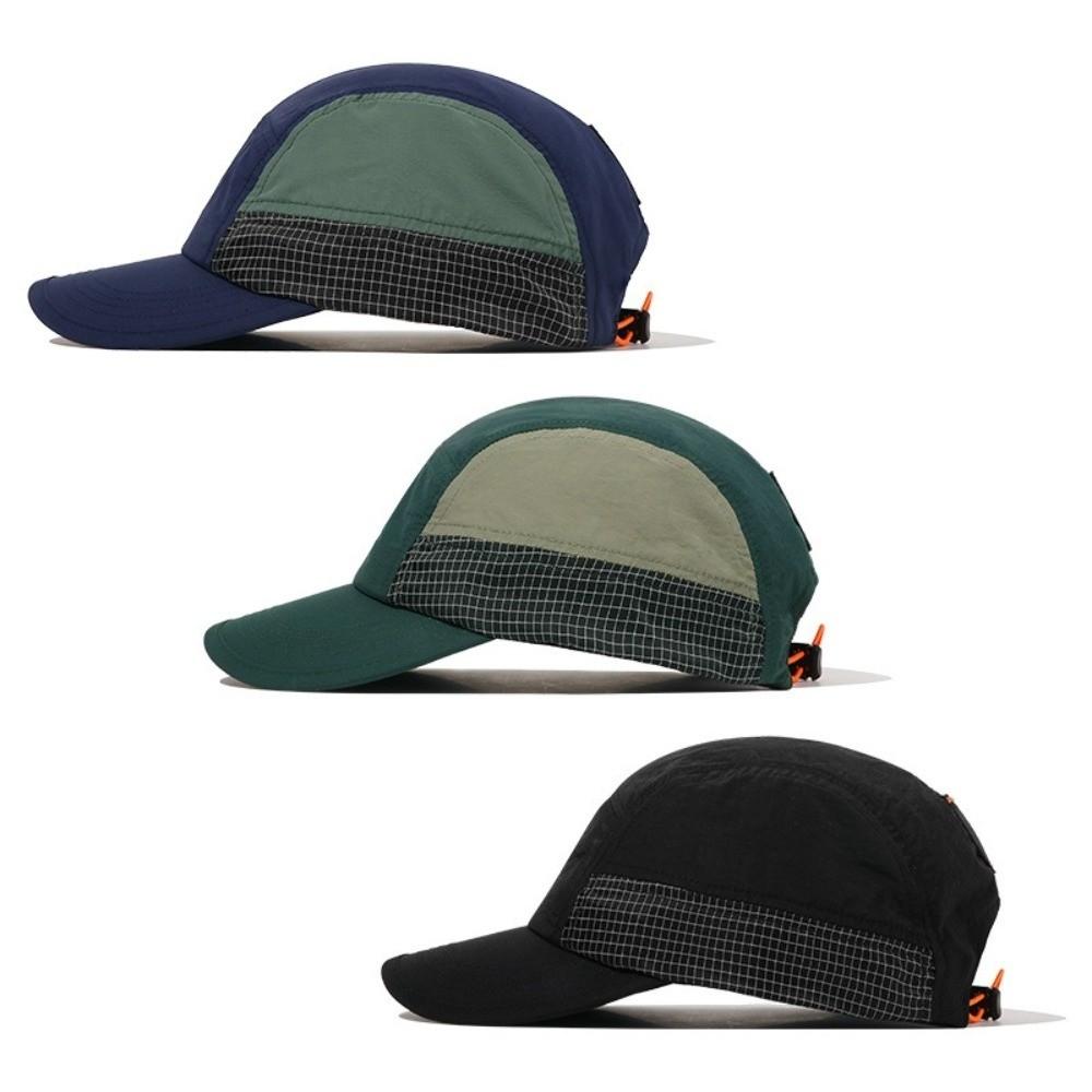 Casual Quick-drying Baseball Cap Packable Breathable Flat Brim Hat Sun-protection Lightweight Cycling Sun Hat