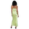 European and American Spring/Summer 2024 Embroidered Lace Sleeveless Solid Color Dress for Women