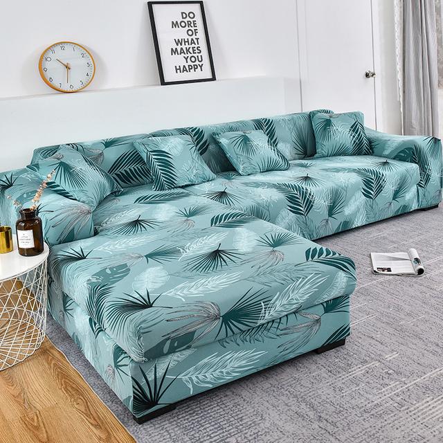 Chaiselongue-Sofabezug in L-Form, 2 Stück erforderlich, Stretch-Sofabezug, universeller Stretch-Ecksofabezug, Schnittschutz