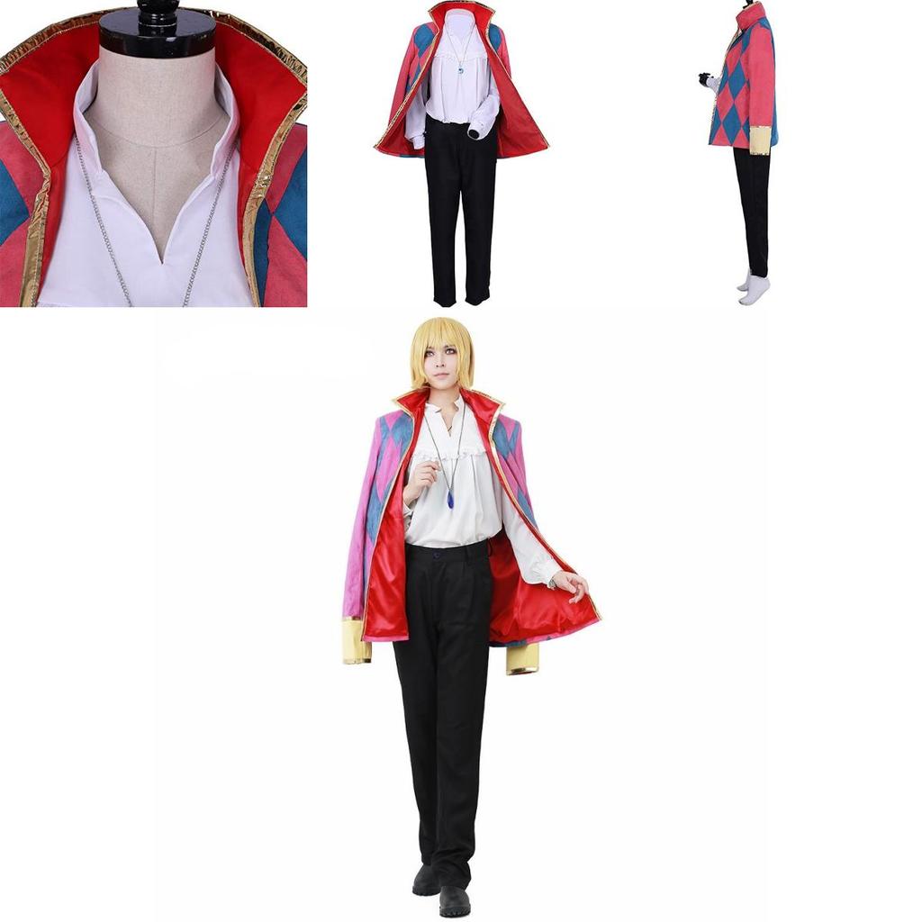 Exquisite Howl's Moving Castle Hauru Cosplay Costume For Halloween