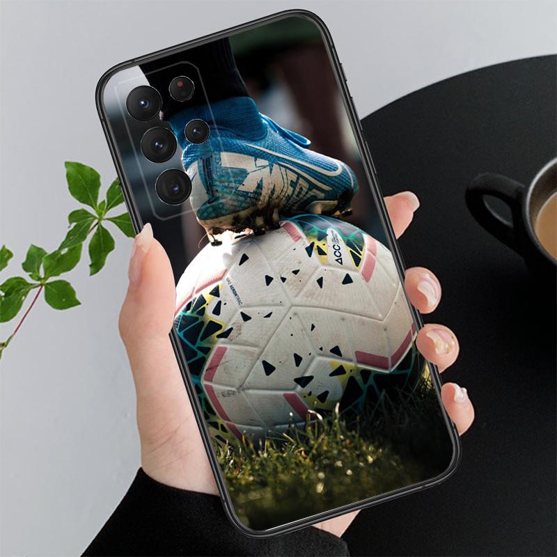 

Football Sports Funda Phone Case For Samsung Galaxy S26 S25 S24 S23 S22 Ultra S23 S22 S25 Plus S24 FE S26Edge S25Ultra