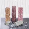 New 10ml Perfume Bottle Full Rhinestone Portable Refillable Bottles Empty Glass Storage Container Makeup Tool