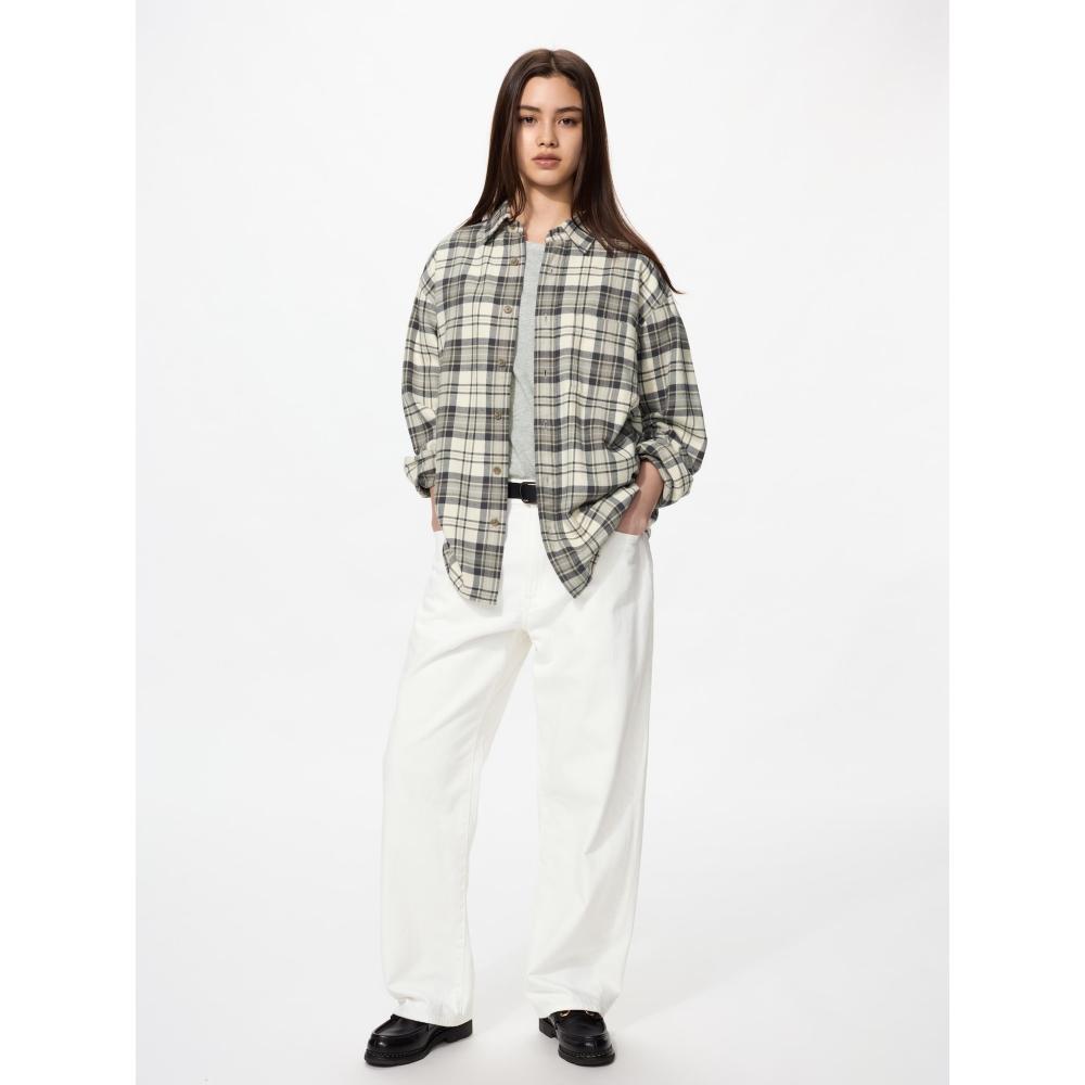Uniqlo Flannel Overcheck Shirt