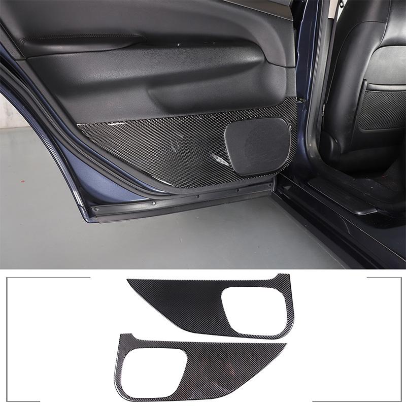 For 2007-2013 Infiniti G25 G35 G37 Soft Carbon Fiber Central Control Gear Shift Air Outlet Frame Panel Sticker Car Accessories