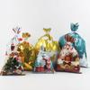 Bundle Pocket Gift Packaging Christmas Style Holiday Parties Christmas Decorative Candy Bag Snacks