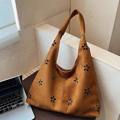 Simple Commuter Tote Dumpling Bag Women's Autumn New Fashion Trend Casual Shoulder Armpit Bag
