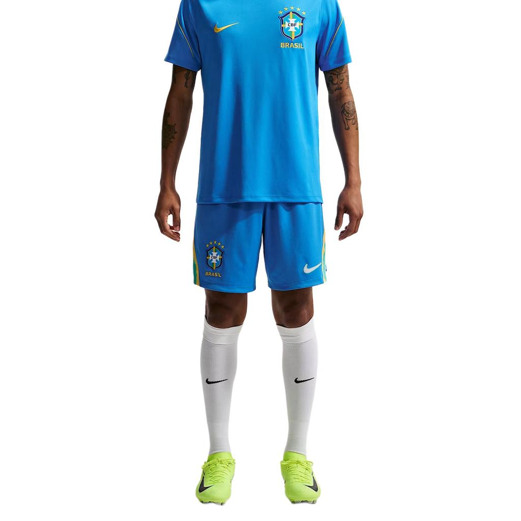 Nike Brazil 2026 Stadium Home Men's Nike Dri-FIT Soccer Replica Shorts IB5411-435