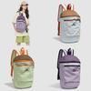 Lightweight Nylon Outdoor Backpack Students Breathable Air Cushion System Back