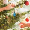 DIY Green Button Christmas Tree Ornament Kit Fun Christmas Buttons Crafts Making Set Handmade