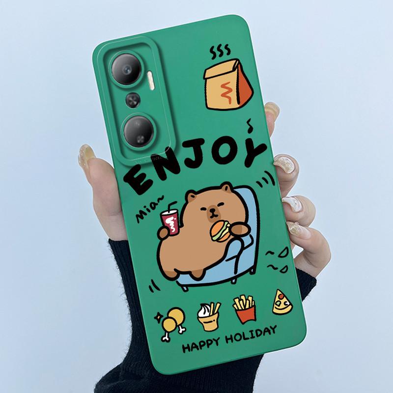 For Infinix Hot 20 4G X6826 X6826B X6826C / Hot20 5G X666 X666B Casing Soft Silicone Phone Case Sweet Painted Men Printed Cover