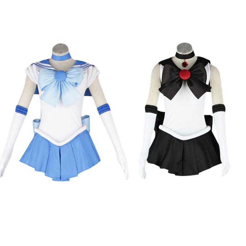 Anime Sailor Dress Costume Moon Fantasy Cosplay Costume Tsukino Dress Usagi Skirt Party Carnival Halloween Party For Kid Women