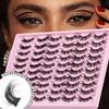 Multi-Layer Dense 30 Pairs Of Eyelashes Diy Segmented Natural Eyelashes Simulated False Eyelashes