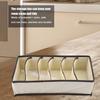 Portable Foldable Durable Divider Storage Box Case Container for Bra Underwear Sock