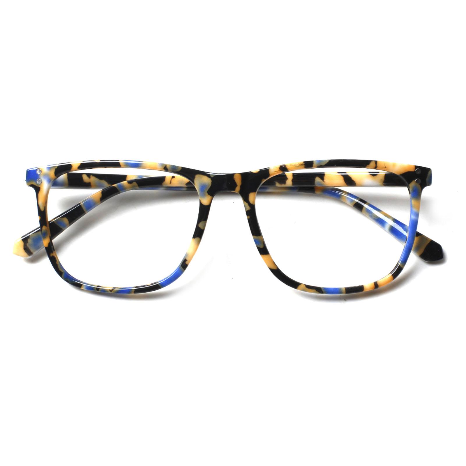 

Turezing Reading Eyeglasses Durable for Female Male Spring Hinge Decorative Prescription Eyewear Diopter0~+6.0 2.25