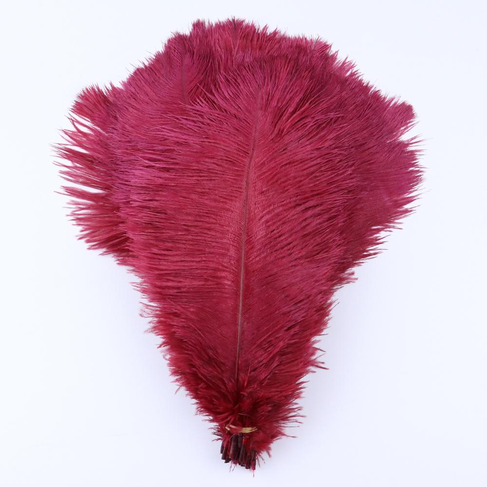 10Pcs White Ostrich Feathers for Wedding Party Decoration DIY Natural Feather Table Centerpiece Vase Craft Carnival Plumas Decor