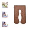 Oversized U Shape Full Body Comfort Pillow Case For Maternity And Pregnancy Support