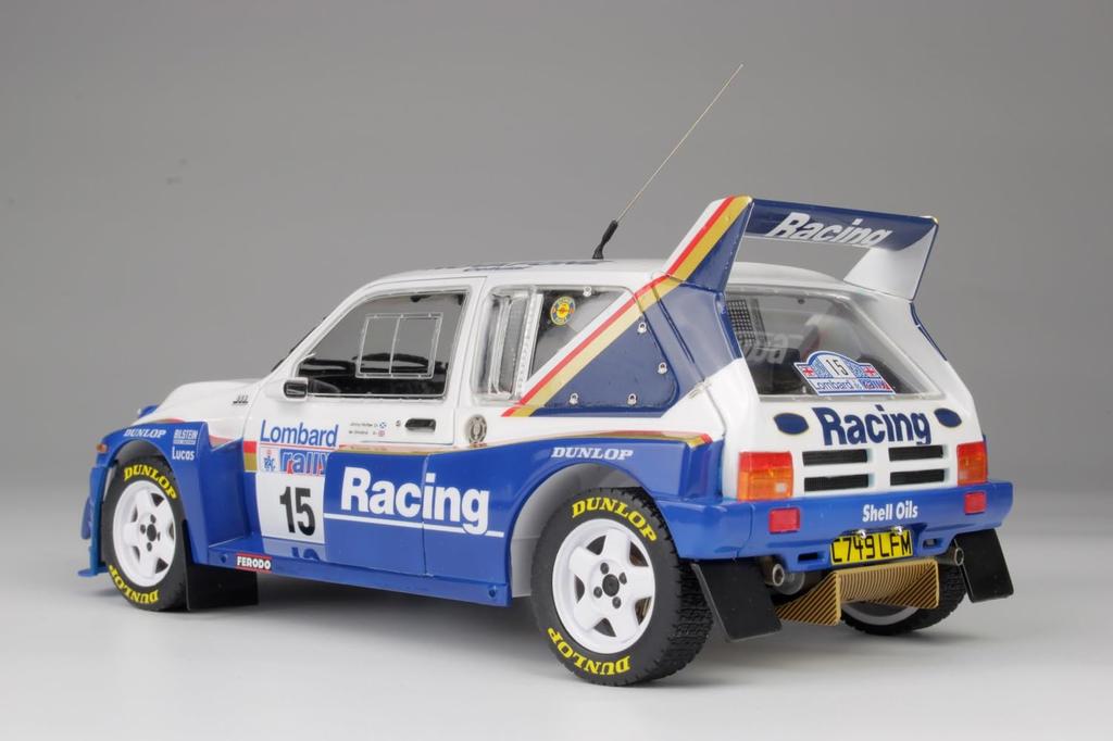 Platz Belkits Scale MG Metro 6R4 1986 RAC Rally Plastic Model Kit BEL016 1/24