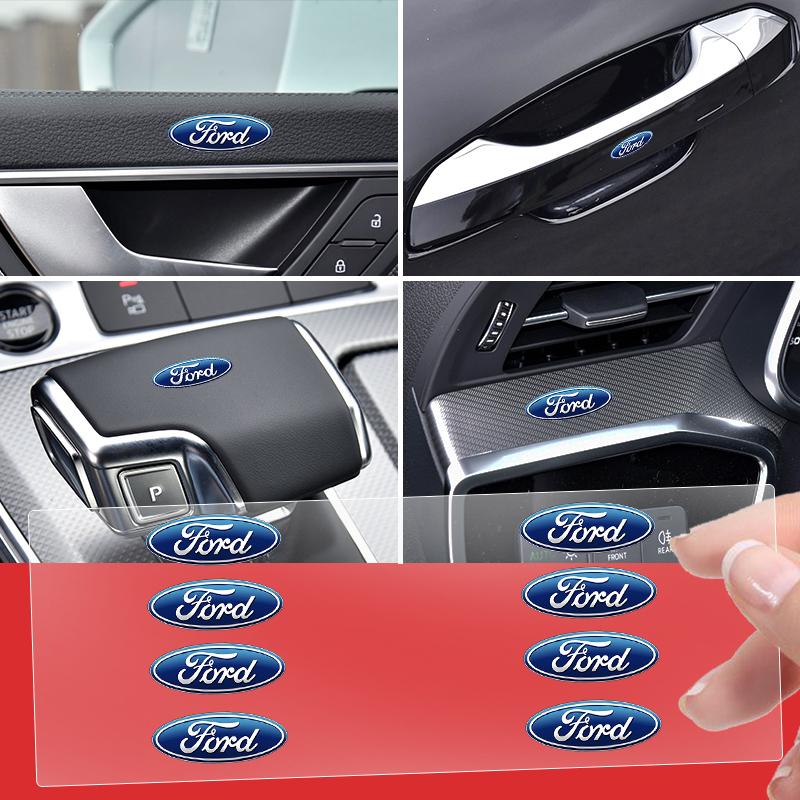 Car Interior Random Stickers Car Goods Car Steering Wheel Decal For Ford Expedition U222 U324 U324N U553