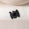 Rainbow Cute Cat Cartoon Animal Metal Brooch Colored Cat Drip Alloy Badge Clothing Backpack Accessories