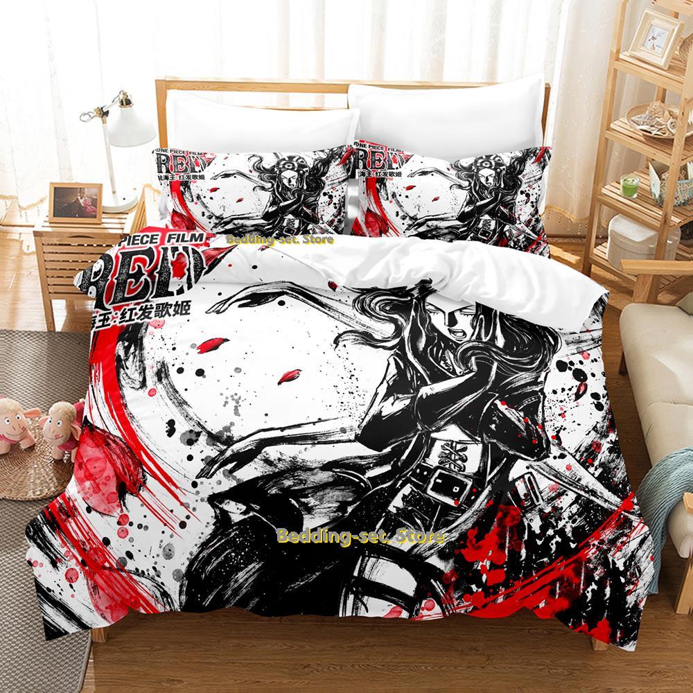 Nico Robin Beding Set Single Twin Ful Quen King-Sized Dimensionsd Dimensions Bed Linen Set Adult People Kid Bedrom Duvetcover Sets 3D Print Anime Bed