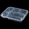 Disposable 5-Compartment Meal Prep Containers