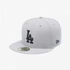 New Era Mlb La Dodgers Fitted Cap Dolphin Gray