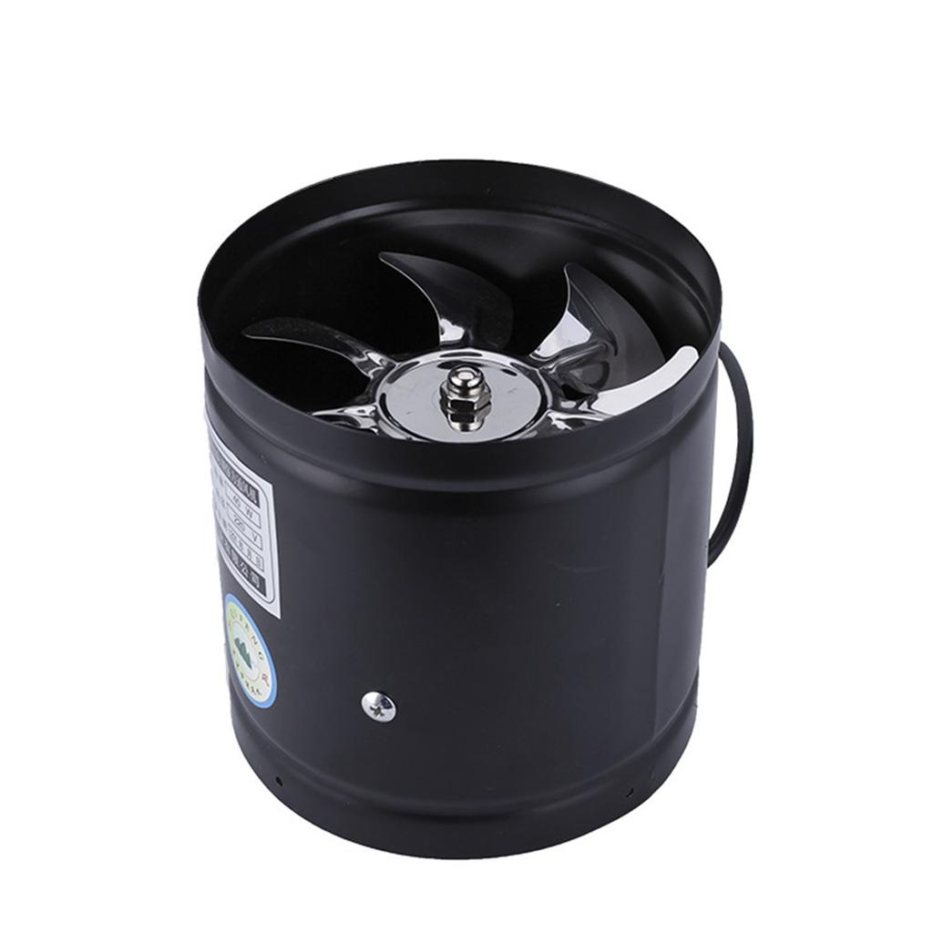 Pipe Exhaust Fan Duct Ceiling Air Ventilation Blower Booster Window Exhaustor Toilet Kitchen Vent Fan Duct Fan Low Noise