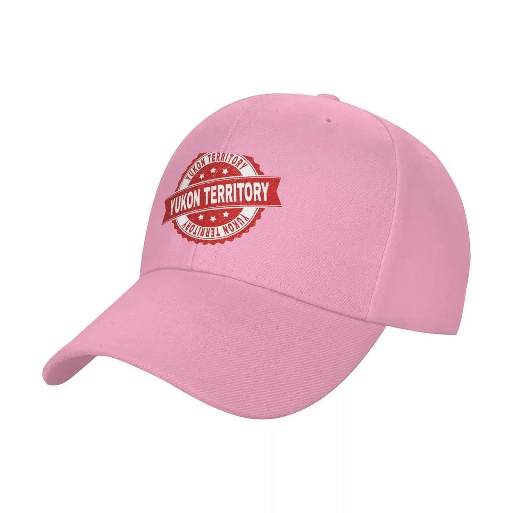 Yukon Territory logo Baseball Cap Military Cap Unisex Wild Ball Hat birthday Boy Women's
