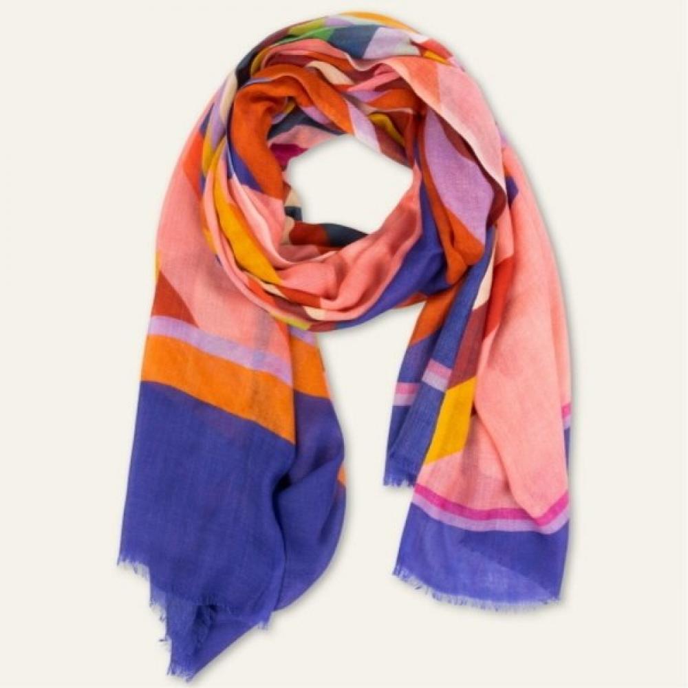 

Oilily Pattern Scarf Owefasc005 brick (17)/Width*Height (205cm*102cm)