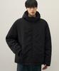 Draw Fit Light Thin Down Padded Jacket [Black]