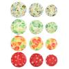 Set of 3 Washable Bowl Lids Elasticated Cloth Covers for Bread Proofing Baskets Food Preservation and Meal Storage