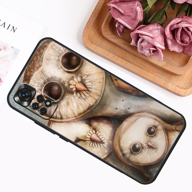 Cute Owls Case For Xiaomi Redmi Note 14 13 12 11 9 10 Pro 9S 10S 11S 12S Redmi 14C 13C 12C 10C Cover