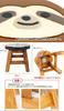 Tokiiro Interior Round Stool Scarf Cat Black 2207-181610712860144