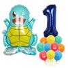 Standing Pokémon Pikachu Squirtle Child Elf Birthday Aluminum Film Printing Latex Balloon Gift