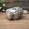 Large Capacity Retro Metal Tea Canister with Lid Chinese Style Kitchen Dining Home Decor Creative Storage Jar for Tea