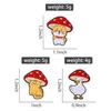 Animal Mushrooms Enamel Pins Custom Cat Dog Goose Brooches Lapel Badges Clothes Animal Jewelry Gift for Kids Friends