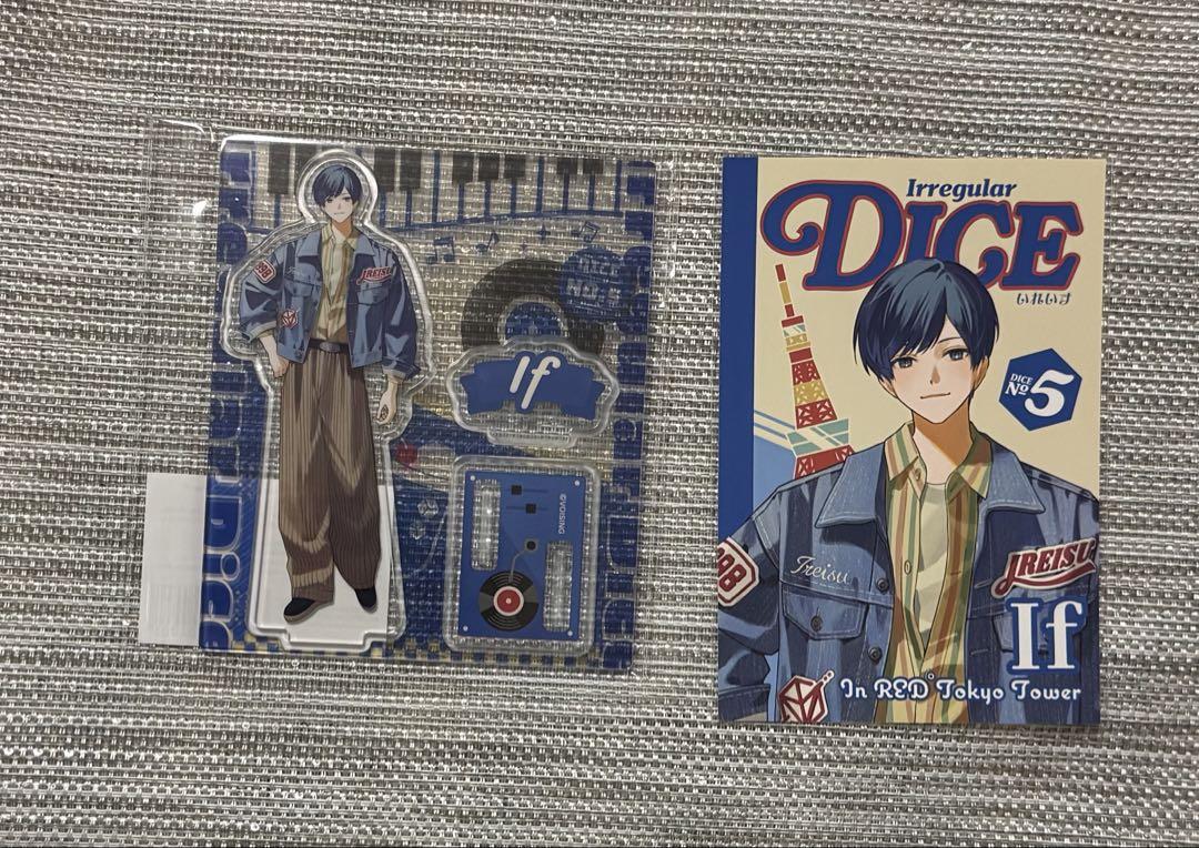 

[USED] Irises Acrylic Stand Tokyo Tower Collaboration Ver. Bonus Postcard If