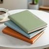 A5/B5 verdickter Business-Leder-Notizblock, Studenten-Studienheft, Arbeitsbesprechungs-Protokollbuch, Tagebuch, Exzerptbuch, 100 Blatt