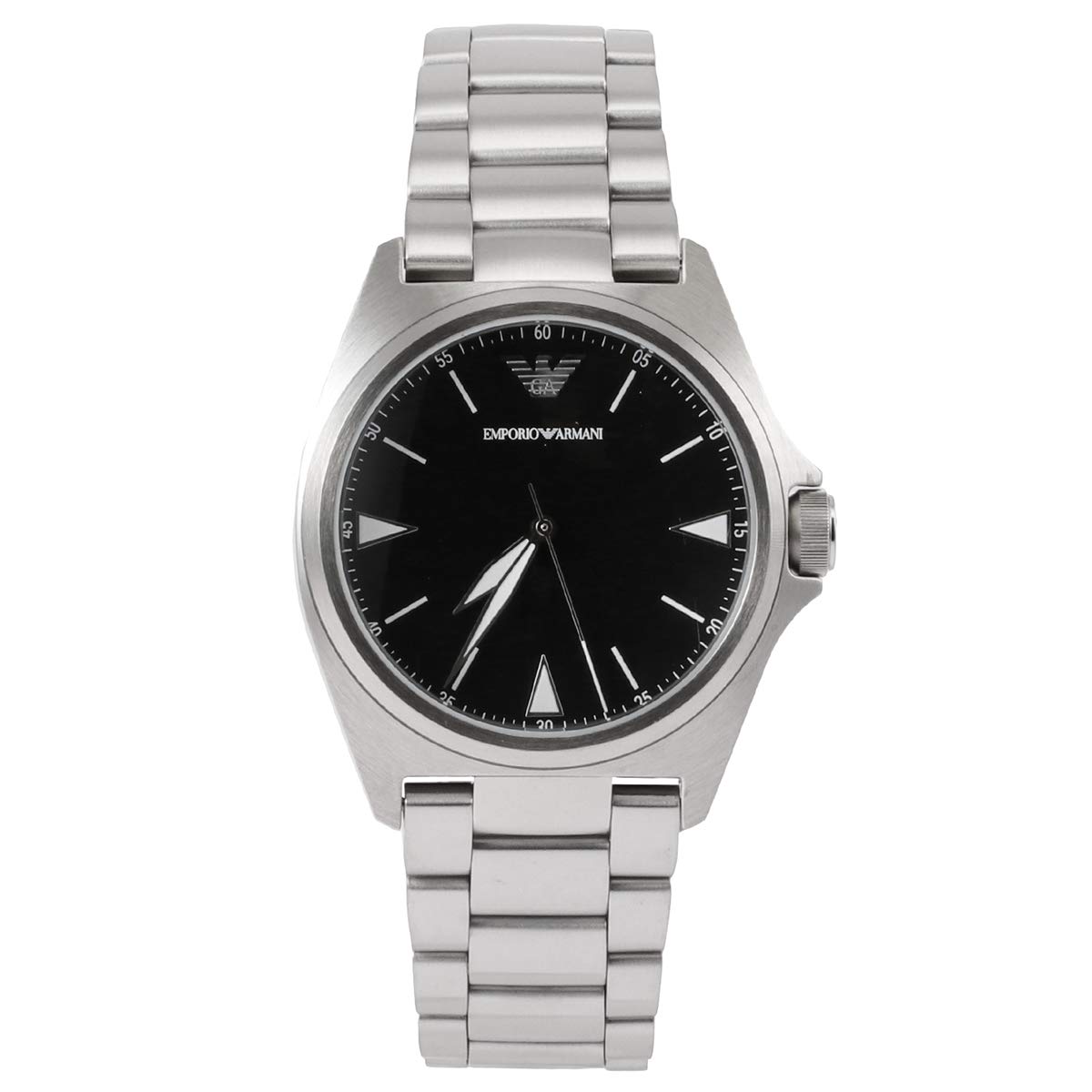 

Emporio Armani NICOLA AR11255 Серебряные часы Мужские [Б/у] чёрный