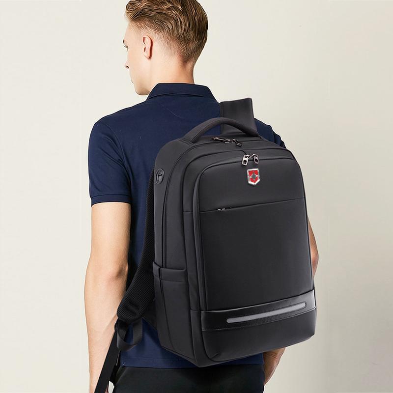Brand New Waterproof 15.6 inch Laptop Backpack Men USB Charging Port Business Travel Backpacks Male Casual Mochila School Bags