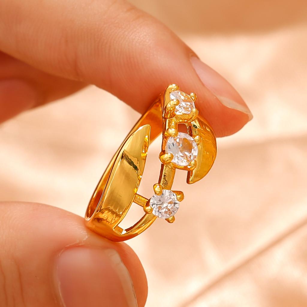 Hot Sale Diamond Ring Personality Premium Wedding Ring Gift