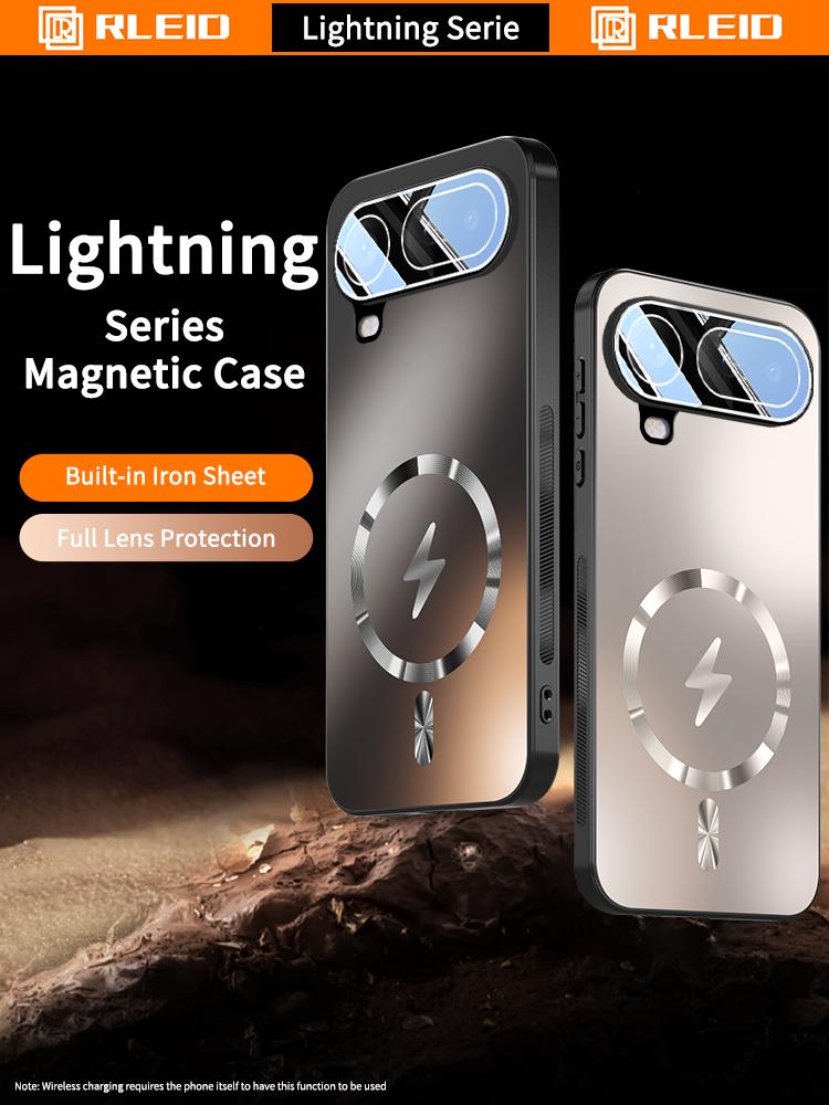 Etui Air do Honor Magic 8 Pro Magnetyczne Ładowanie Odporne na Zużycie Odporne na Uderzenia Pełne Pokrycie Obiektywu Pokrowiec Amortyzujący