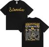 Rock Band Extremoduro Tour 2026 Print T Shirts Mens Clothing Harajuku High Street Tshirt Man 100 Cotton Short Sleeve Tshirts