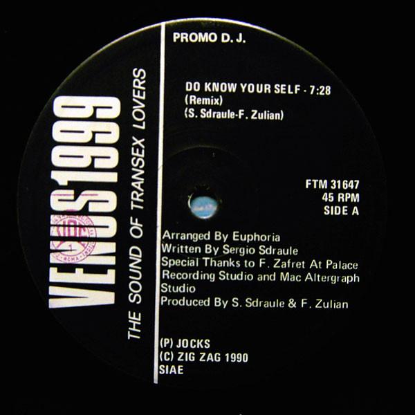 

12inch Record VENUS 1999 - The Sound Of Transex Lovers FTM31647 Jocks 1990 Italy Dance & Electronica Used